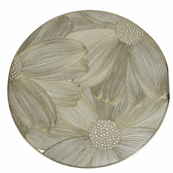 GOLD FLOWER PLACEMAT
