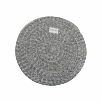 GREY ROUND PLACEMAT