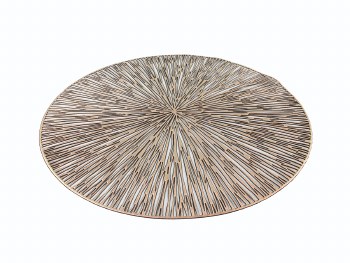 PLACEMAT RND ROSE GLD