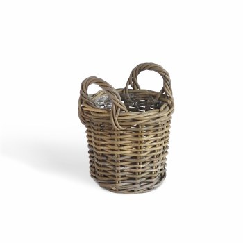 ATHENA ROUND PLANTER BASKET-SM