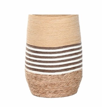 BRAID BASKET PLANTER- LARGE