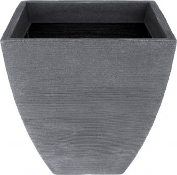 SQUARE PLANTER CORD-GREY