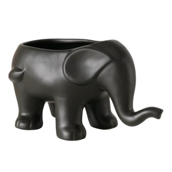 BLACK ELEPHANTO PLANTER