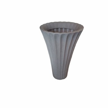 FLUTED PLANTER-SAND