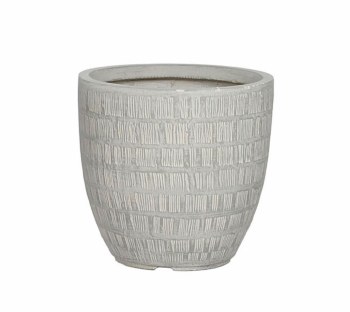 MAGNESIA PLANTER GREY- MEDIUM
