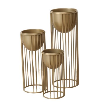 GOLD MALAGA PLANTER - MEDIUM