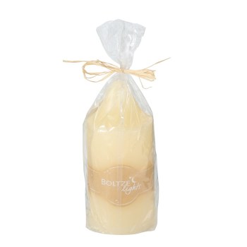 CHURCH PILLAR CANDLE- CREAM
