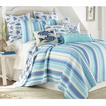 LADIA BEACH QUILT SET- TWIN