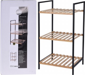 BAMBOO 3 SHELF RACK