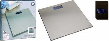 GLASS BATHROOM SCALE