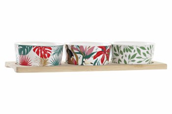 TROPICAL SERVING SET- 4 PIECE