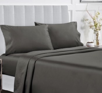300TC SHEET SET KING-GREY