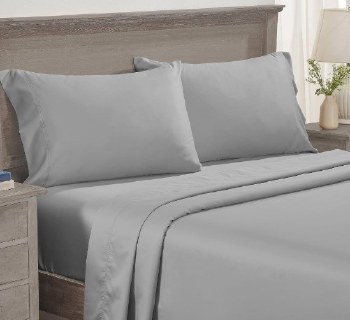 300TC SHEET SET KING-SILVER
