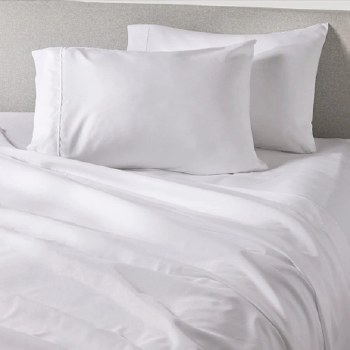 HAMILTON SHEET SET-WHITE-QUEEN