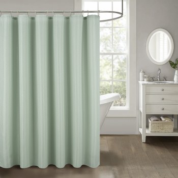 BENTO SHOWER CURTAIN-SAGE