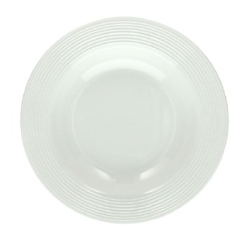 POLIS SOUP PLATE-WHITE