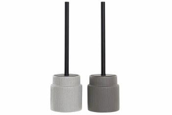 TOILET BRUSH & HOLDER W/LINES