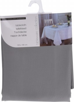 DAMASK TABLE CLOTH-GREY