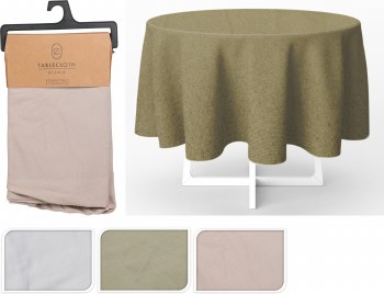 ROUND COTTON TABLE CLOTH