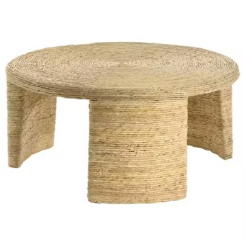 RATTAN COFFEE TABLE-NATUARAL