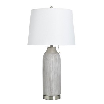 SILVER PLATED TABLE LAMP