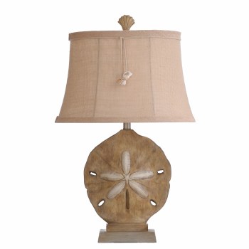 SAND DOLLAR TABLE LAMP