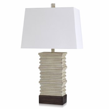 SAUGA TABLE LAMP-CREAM