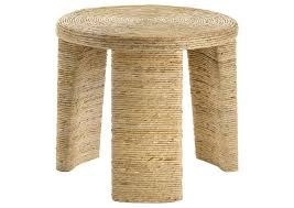 RATTAN SIDE TABLE-NATURAL