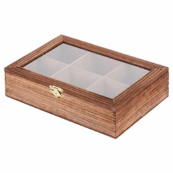 TEA BOX W RIB DESIGN