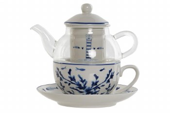 NAUTICAL TEAPOT SET 3PC
