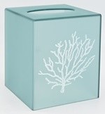 CORAL TISSUE BOX-BLUE