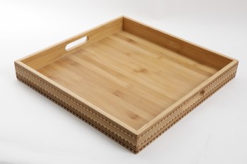 BAMBOO SQUARE TRAY