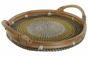 SEAGRASS TRAY-NATURAL