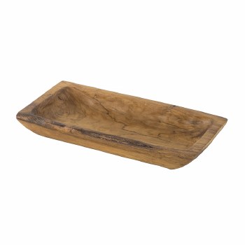 TEAK RECTANGLE TRAY