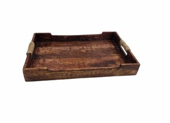 TRAY W/HANDLES-LARGE