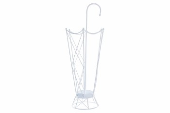 WHITE UMBRELLA STAND