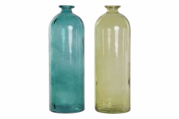 RECYCLED GLASS VASE