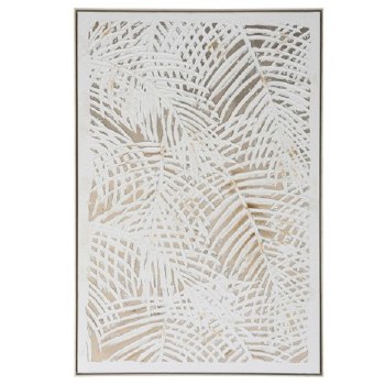 PALM LEAVES IN WHITE WALL ART