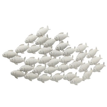 FISH SWARM WALL DECOR