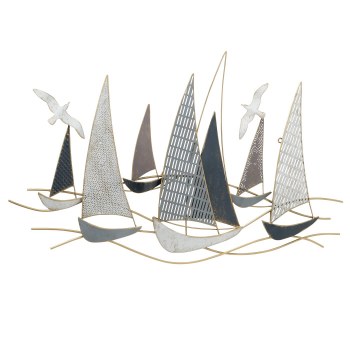 HANSE BOAT METAL WALL DECOR