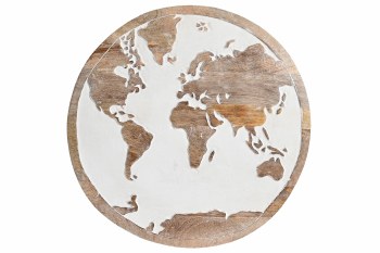 WORLD MAP DECOR