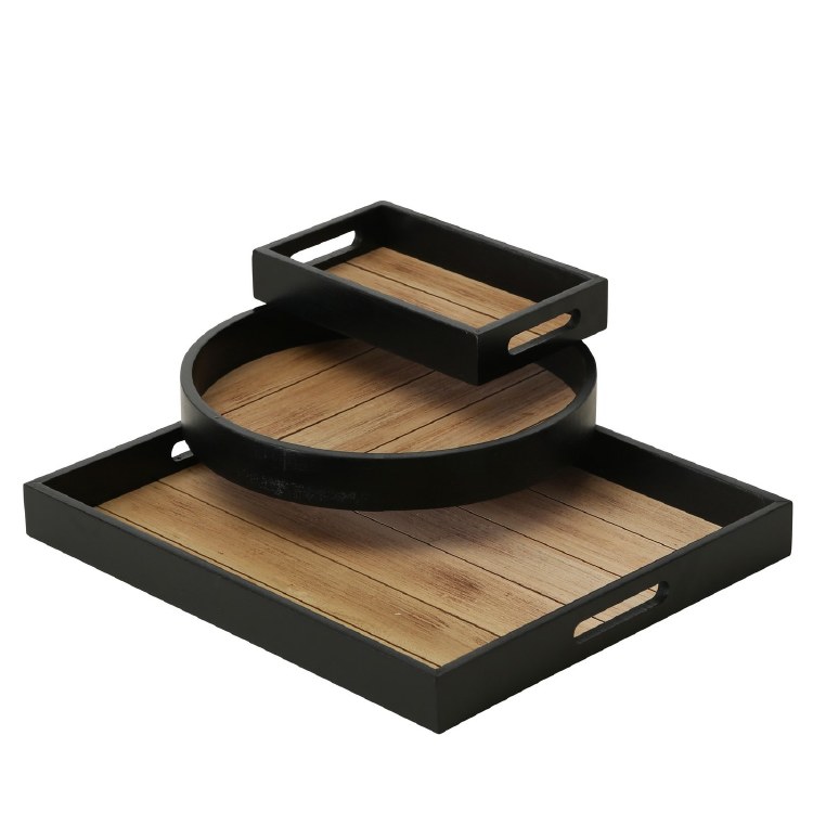 TONNING TRAY BROWN-LG