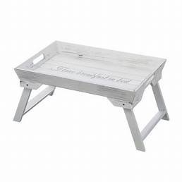 DARIA TRAY W/LEG-WHITE