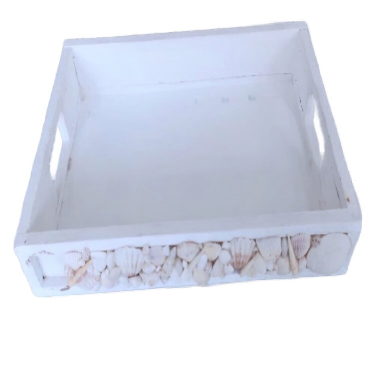 SHELL TRAY-WHITE