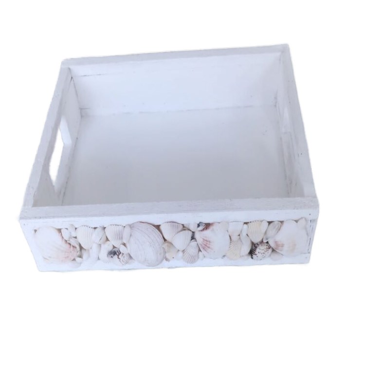 SHELL TRAY-WHITE