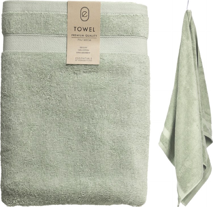 GREEN BATH TOWEL-LARGE