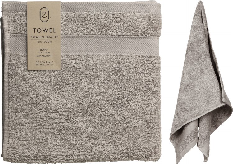 BATH TOWEL-GREY