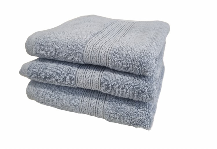 KASSA HAND TOWEL-SMOKED BLUE