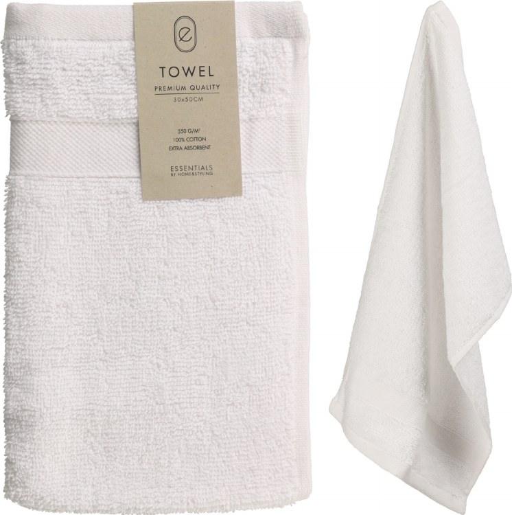 HAND TOWEL-WHITE