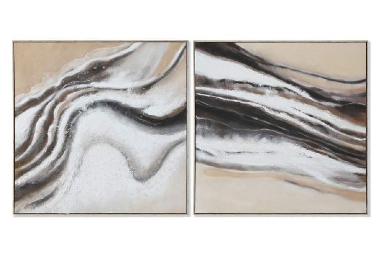 ABSTRACT WALL ART- JUTE